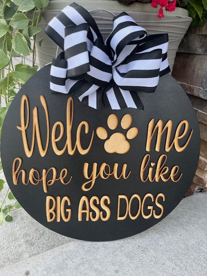 Big Ass Dog Door Hanger