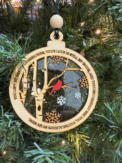 Cardinal Ornament